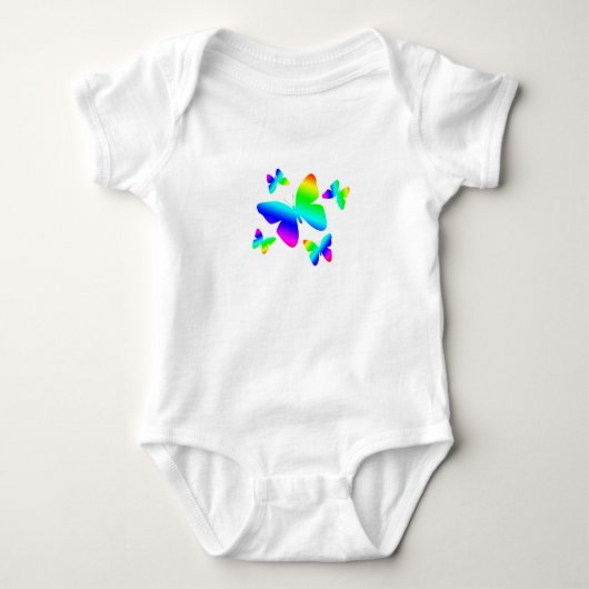 Body Conception de papillons d'arc-en-ciel (Devant)