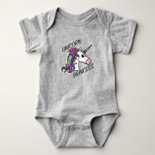 Body Conception de princesse licorne - Bodysuit en jers