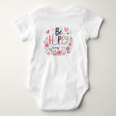Body Conception de typographie florale pour enfants "So (Dos)