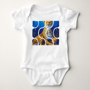 Body Conception faune mère et petit de guépard