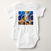 Body Conception faune mère et petit de guépard (Dos)