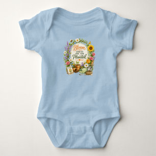 Body Conception Inspirante de Jardin Floral Aquarelle