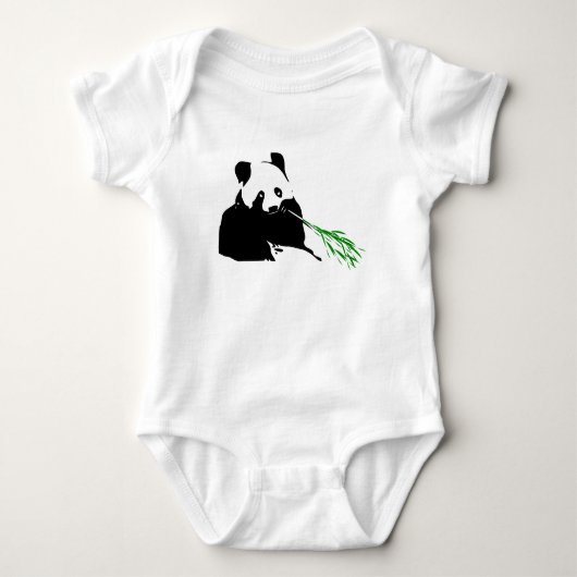 Body Conceptions d'ours panda sur des vêtements pour bé (Devant)