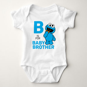 Body Cookie Monster   B est pour Baby Brother