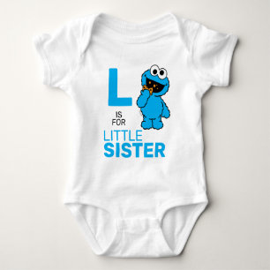 Body Cookie Monster   L pour Petite Soeur