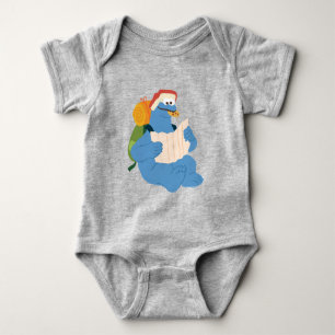 Body Cookie Monster lisant une carte