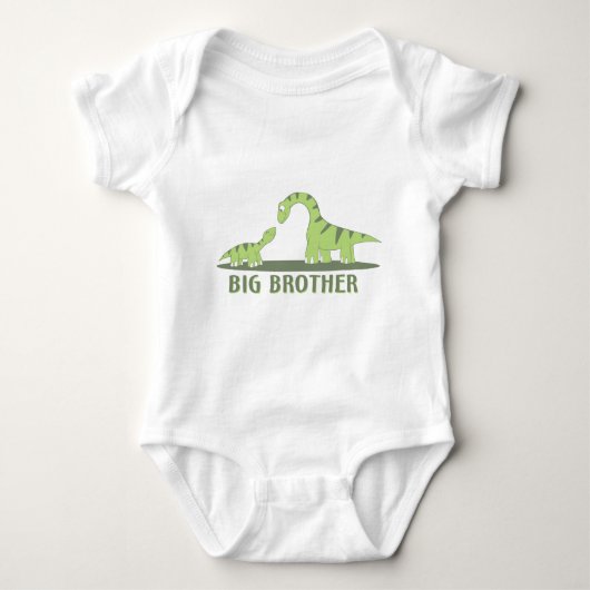 Body Cool Big Brother Shirt - Thème Dinosaur (Devant)