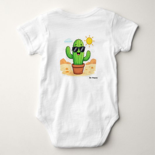 Body Cool Cactus | Soyez heureux (Dos)