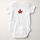 Body Cool Canada Baby Shirt Canada Souvenir de la Feuil (Dos)