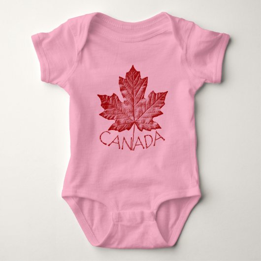 Body Cool Canada Baby-Shirt Canada Souvenir Une pièce (Devant)