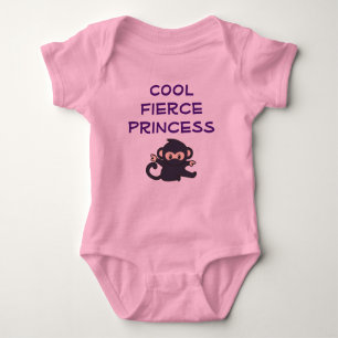 Body Cool Fierce Princess Funny Cute Ninja Singe