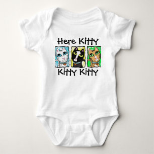 Body Copier T-shirt Triptych Cat