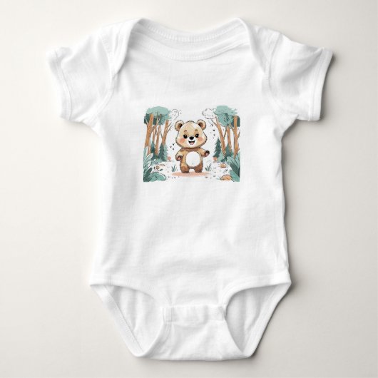 Body corps de bébé ours (Devant)
