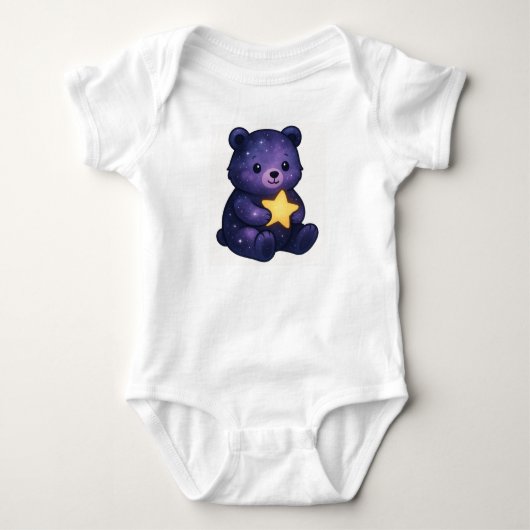 Body Cosmic Bear Bodysuit - Star Hug Design (Devant)