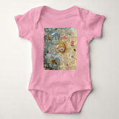 Body Cosmic Garden Baby Bodysuit (Devant)