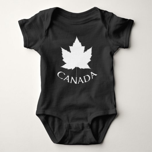 Body Costume bébé Canada Chemises bébé Souvenir Canada (Devant)