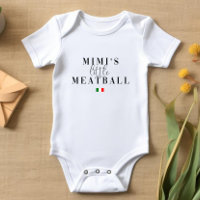 Costume bébé Little Meatball Italien Baby