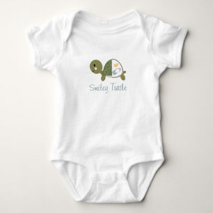 Body Costume bébé Tortue Bleue Papine à couche Bleue