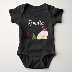 Body Costume corporel pour bébé personnalisé Cosmos ros