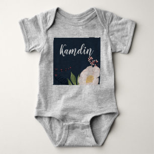 Body Costume corporel pour bébé personnalisé Cosmos ros