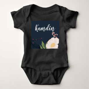 Body Costume corporel pour bébé personnalisé Cosmos ros