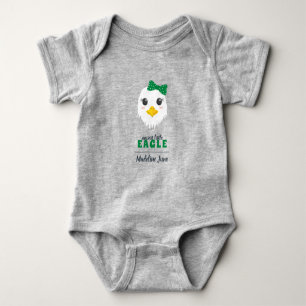 Body Costume corporel vert pour bébé fille aigle