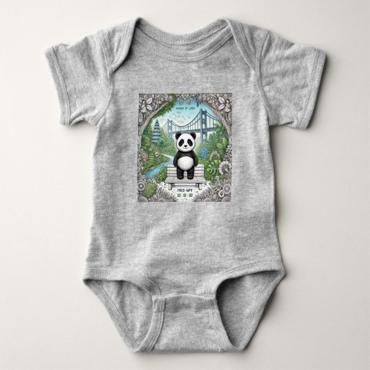 Body costume de bébé 28 (Devant)