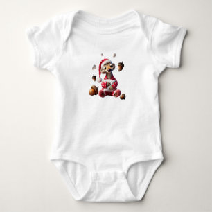 Body Costume de bébé avec écureuil
