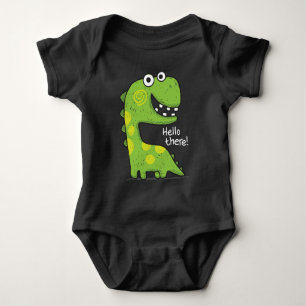 Body Costume de bébé dino vert