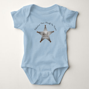 Body Costume de bébé "Il y a un nouveau shérif en vi