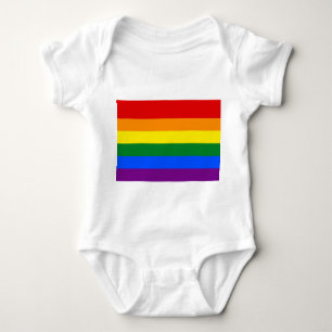 Body Costume de bébé patriotique avec drapeau de Pride 