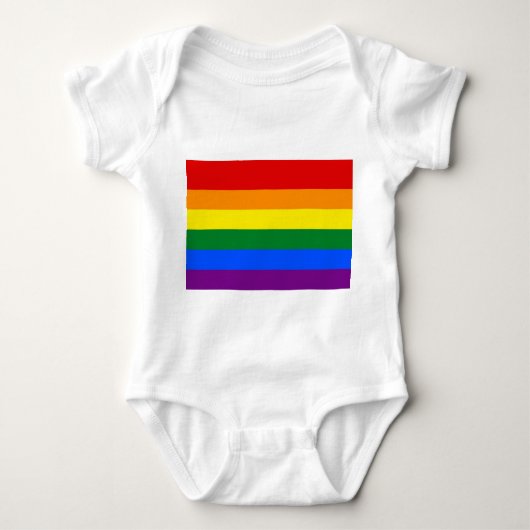 Body Costume de bébé patriotique avec drapeau de Pride (Devant)