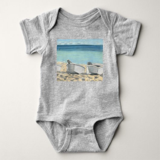 Body Costume de bébé tropical (Devant)