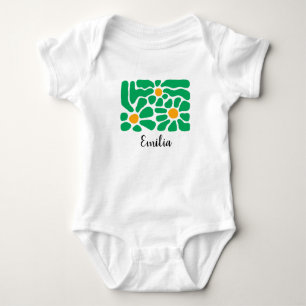 Body Costume de carrosserie Green Aesthétique Flower Je