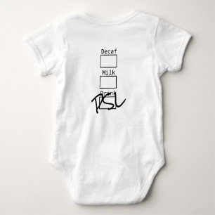 Body Costume de Latte d'épice de citrouille