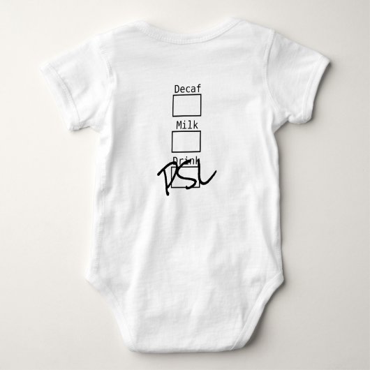 Body Costume de Latte d'épice de citrouille (Dos)