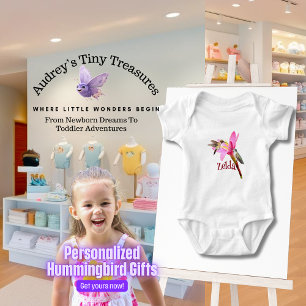 Body Costume personnalisé pour bébé colibri