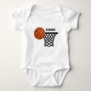 Body Costume personnalisé pour bébé de basket-ball