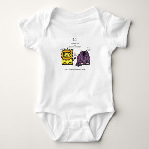Body Costume pour bébé Lion & Lhasa Apso