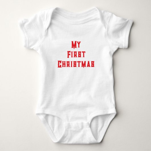 Body Costume pour bébé pour noël (Devant)