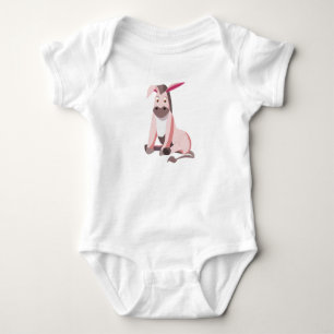 Body Costume pour bébé rose Donkey Funny