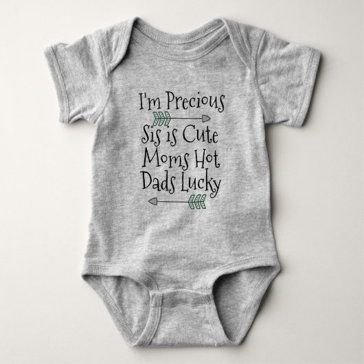 Body Costume précieux pour bébé (Devant)