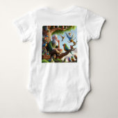 Body "Costumes pour bébé à thème d'oiseau pour un confo (Dos)