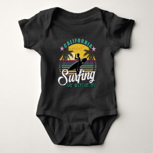 Body Côte Ouest - California Surfing Baby Bodysuit