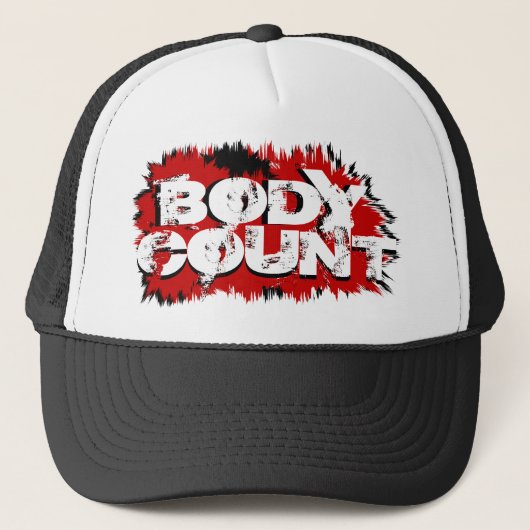 BODY COUNT Trucker Hat Trucker Pet (Voorkant)