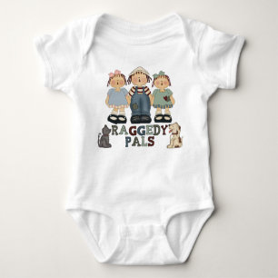 Body Country Raggedy Ann et Andy Pals Bodysuit pour béb