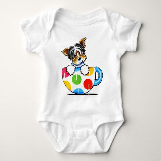 Body Coupe Biewer Yorkie Polka Dot (Devant)