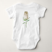 Body Courbe florale monochrome très jolie (Dos)