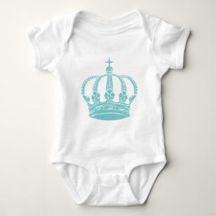 Body Couronne Royale 02 - Bleu Clair Vert