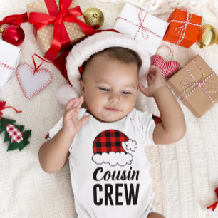 Body Cousin Crew Christmas Holiday Buffalo Plaid